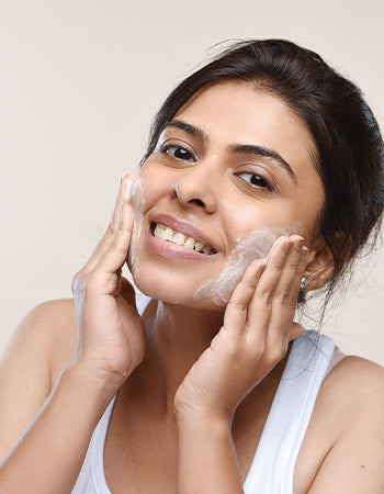 cream based face wash