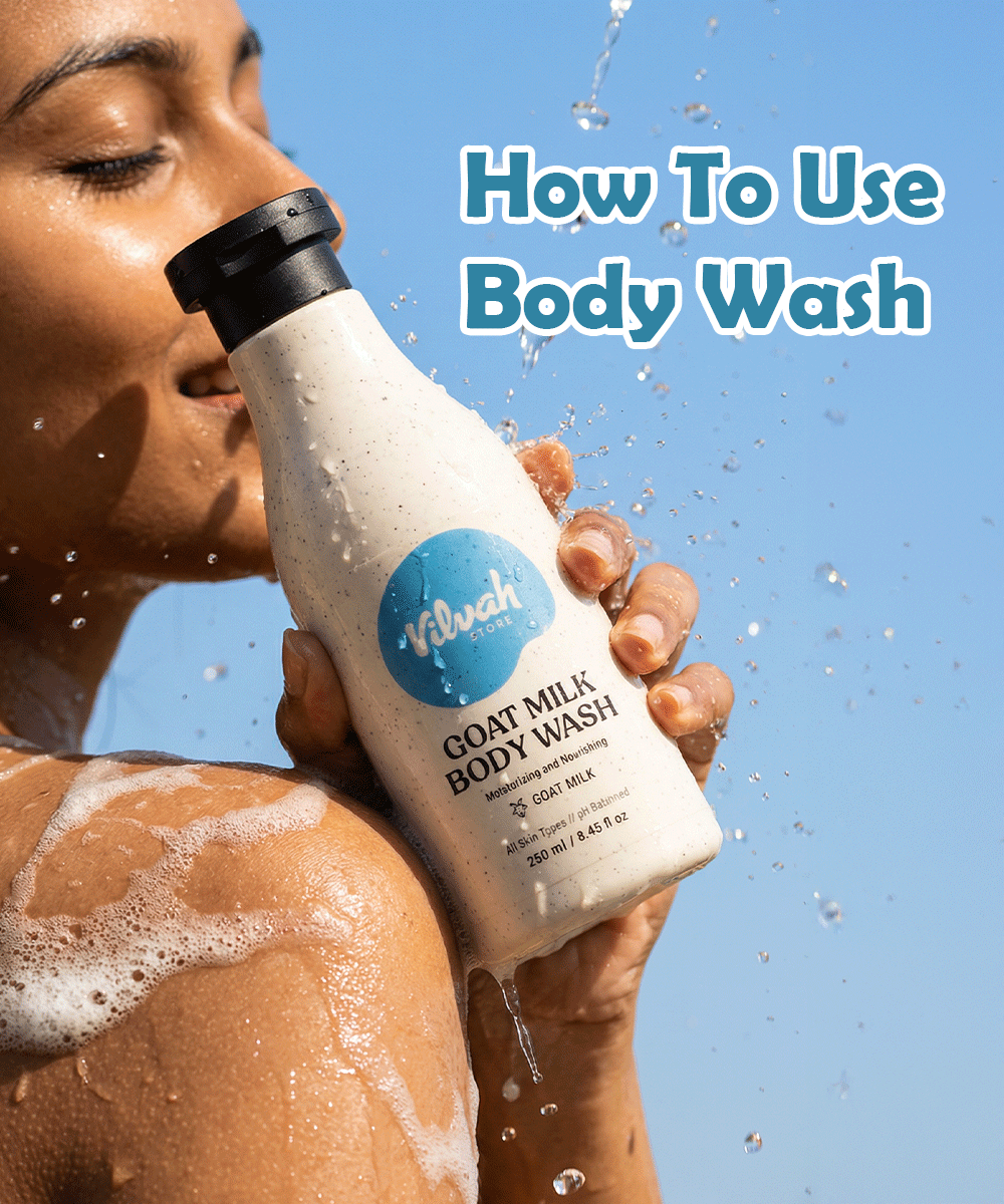 how to use body wash