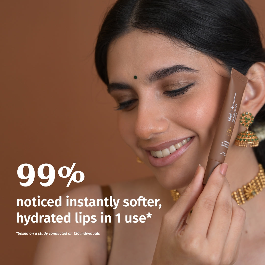 filter kaapi lip balm - vilvah x annapoorna