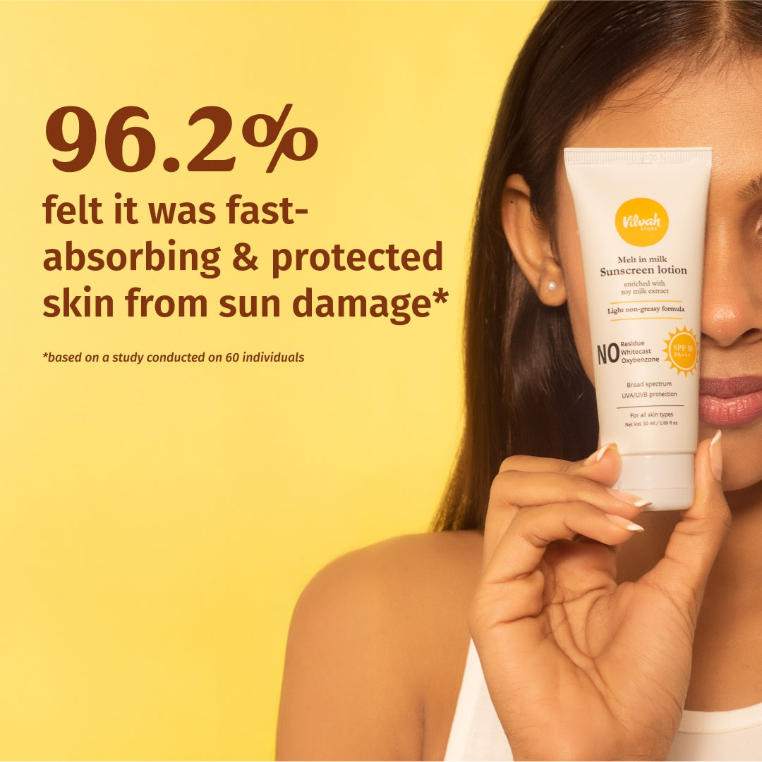 Melt-in-Milk Sunscreen SPF 50 PA+++