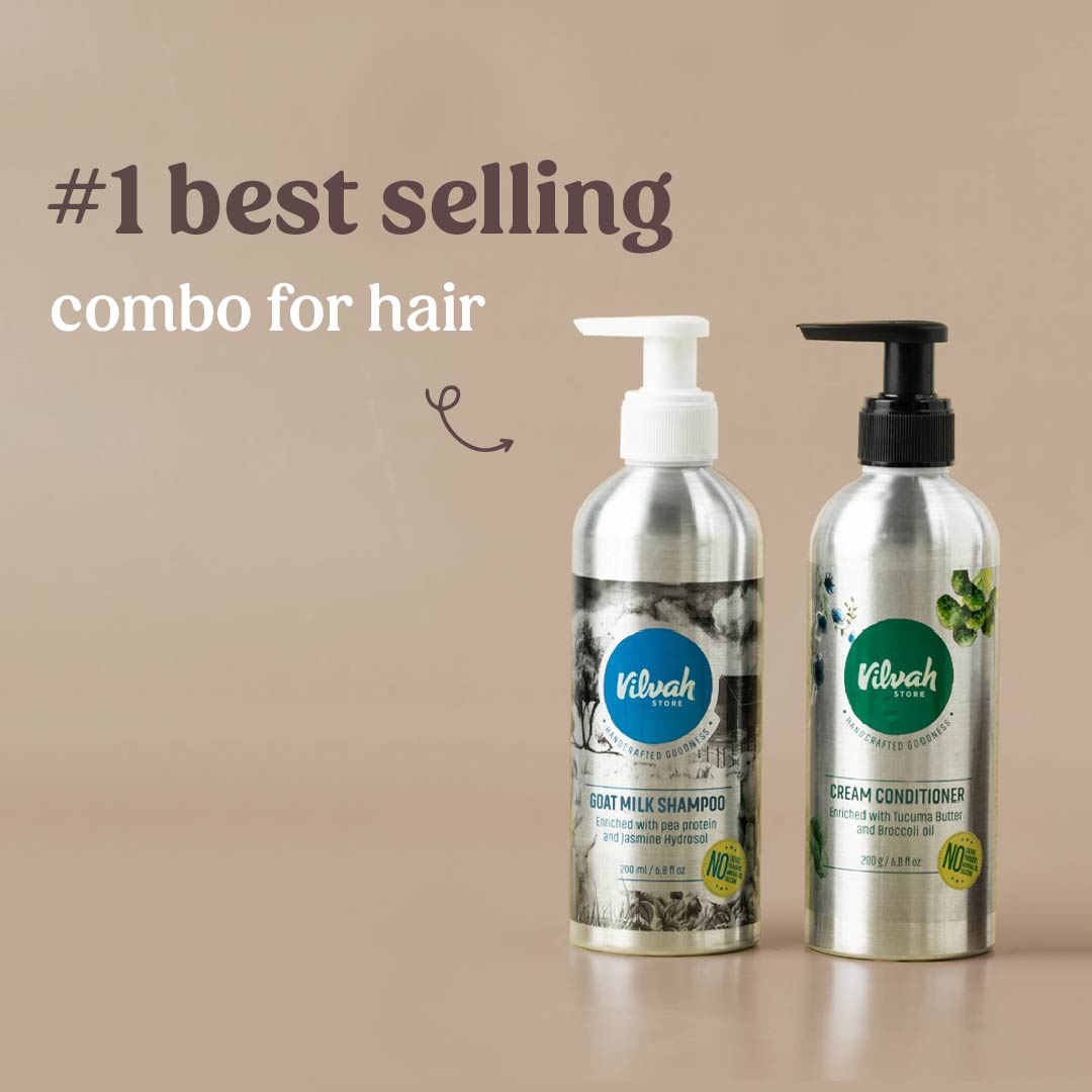 Vilvah's bestselling hair combo