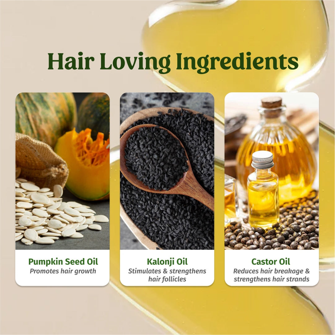 ingredients of vilvah hair growth oil