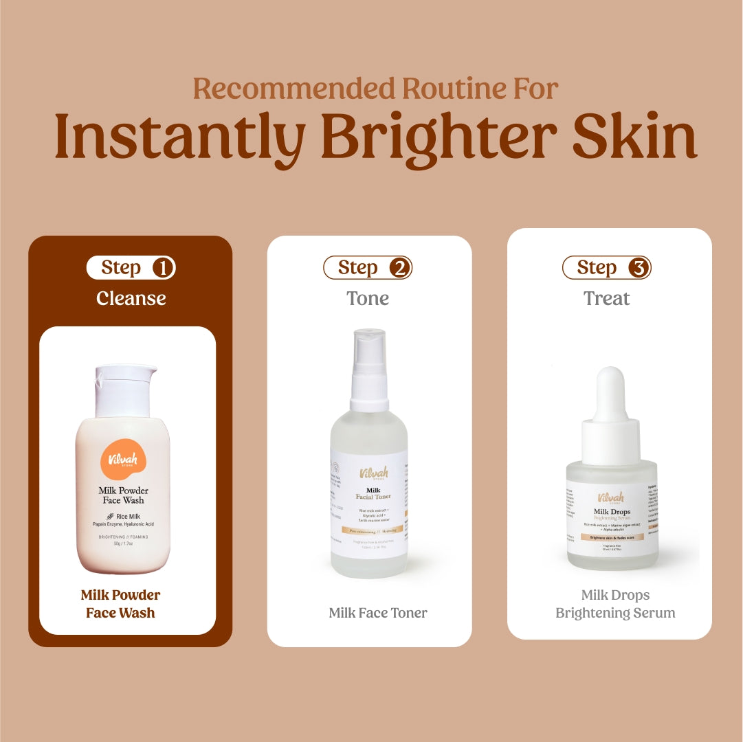 Best routine for instant bright skin