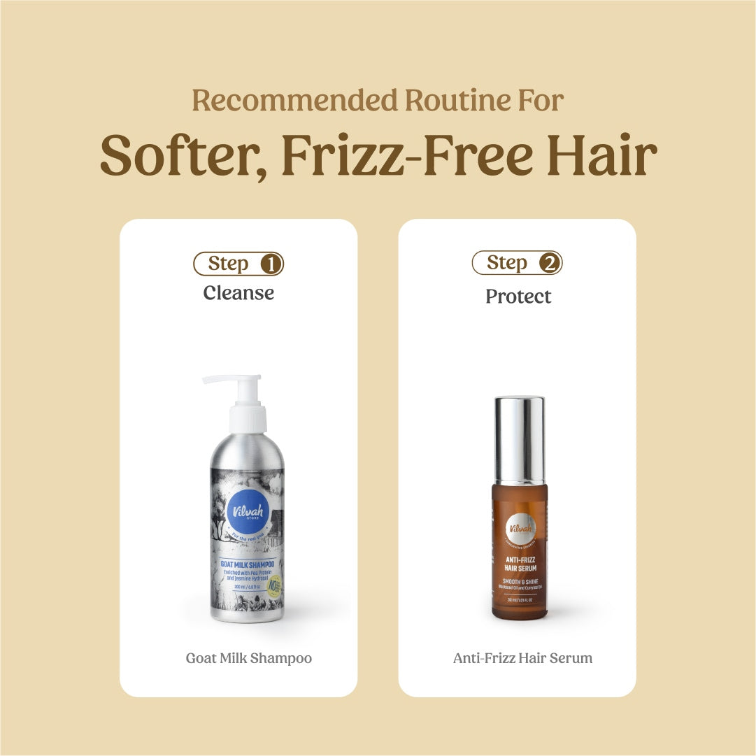 best hair routine for softer and frizz-free hair