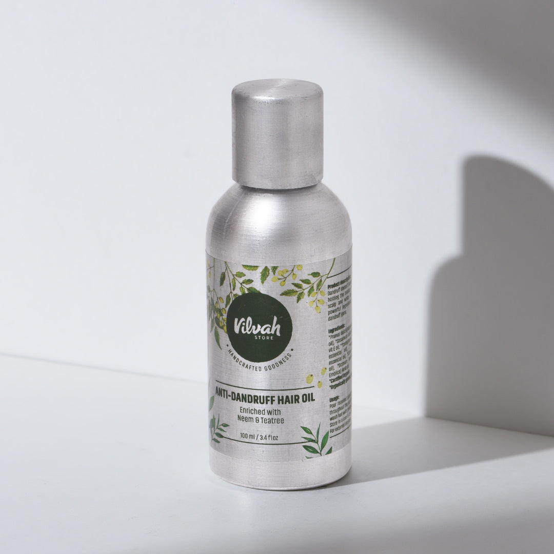 anti dandruff hair oil - Vilvah