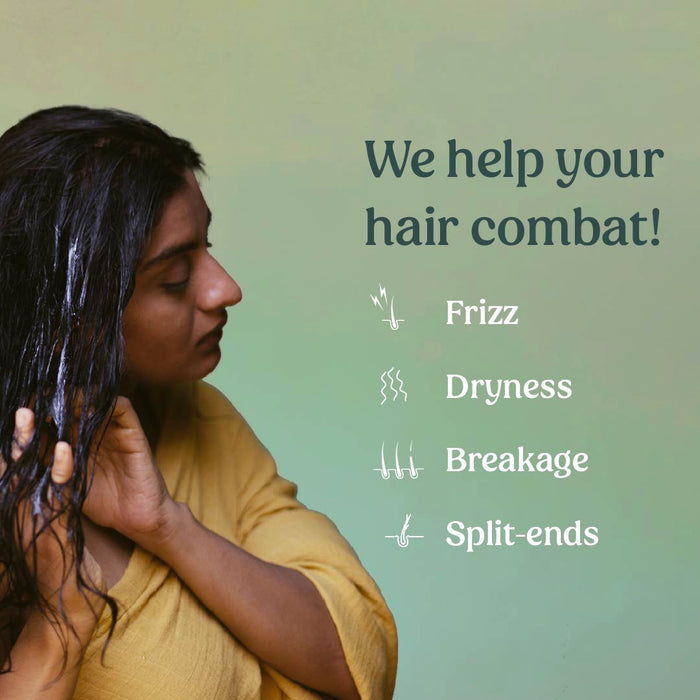 Buy Cream Hair Conditioner for Dry, Frizzy & Damaged Hair Vilvah