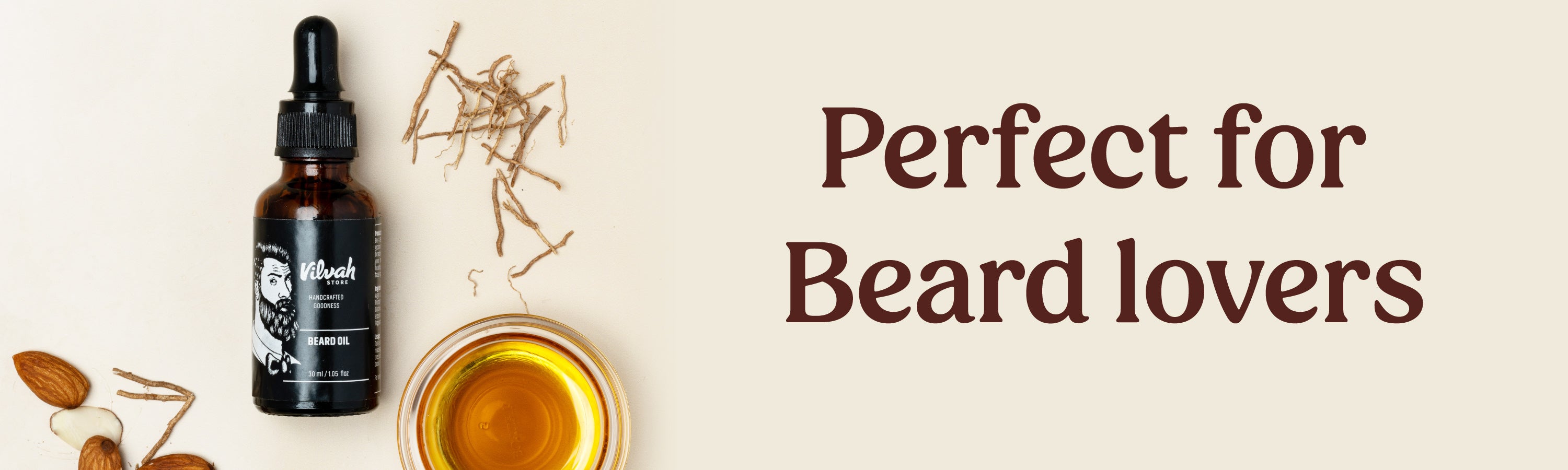 ingredients of beard growth oil - Vilvah