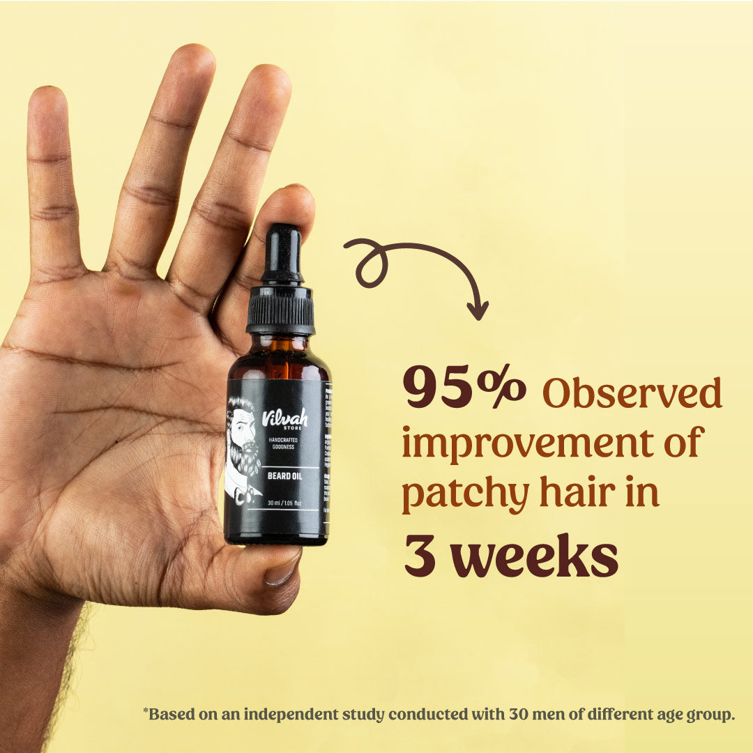 beard growth oil - Vilvah