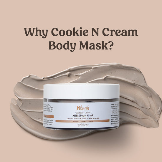 benefits of cookie n cream body mask - Vilvah