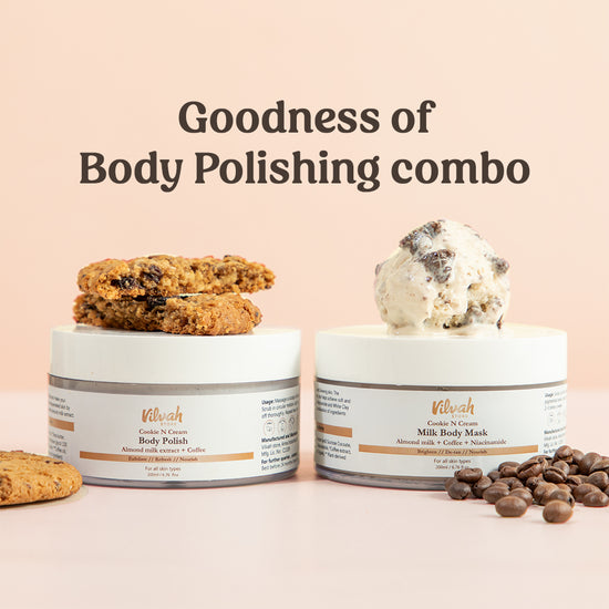 benefits of body polishing combo - Vilvah