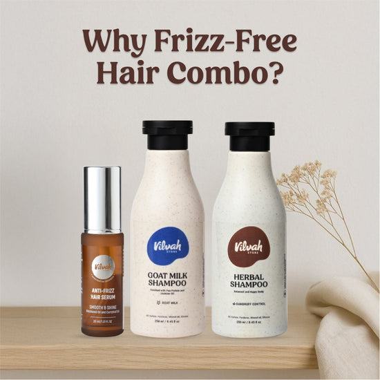 Why you need Vilvah Frizz Free Hair Combo?