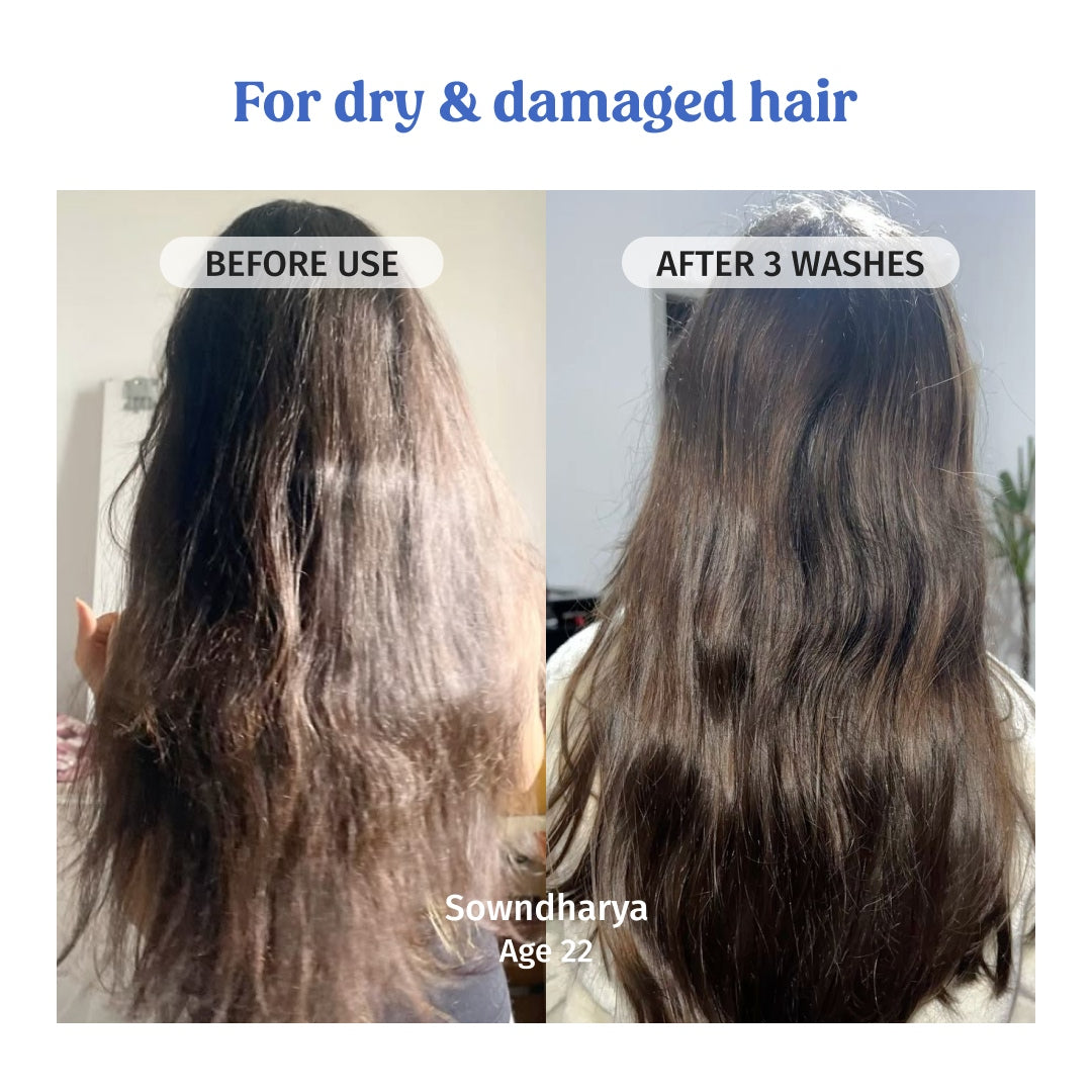 vilvah bestseller hair combo for dry and damaged hair