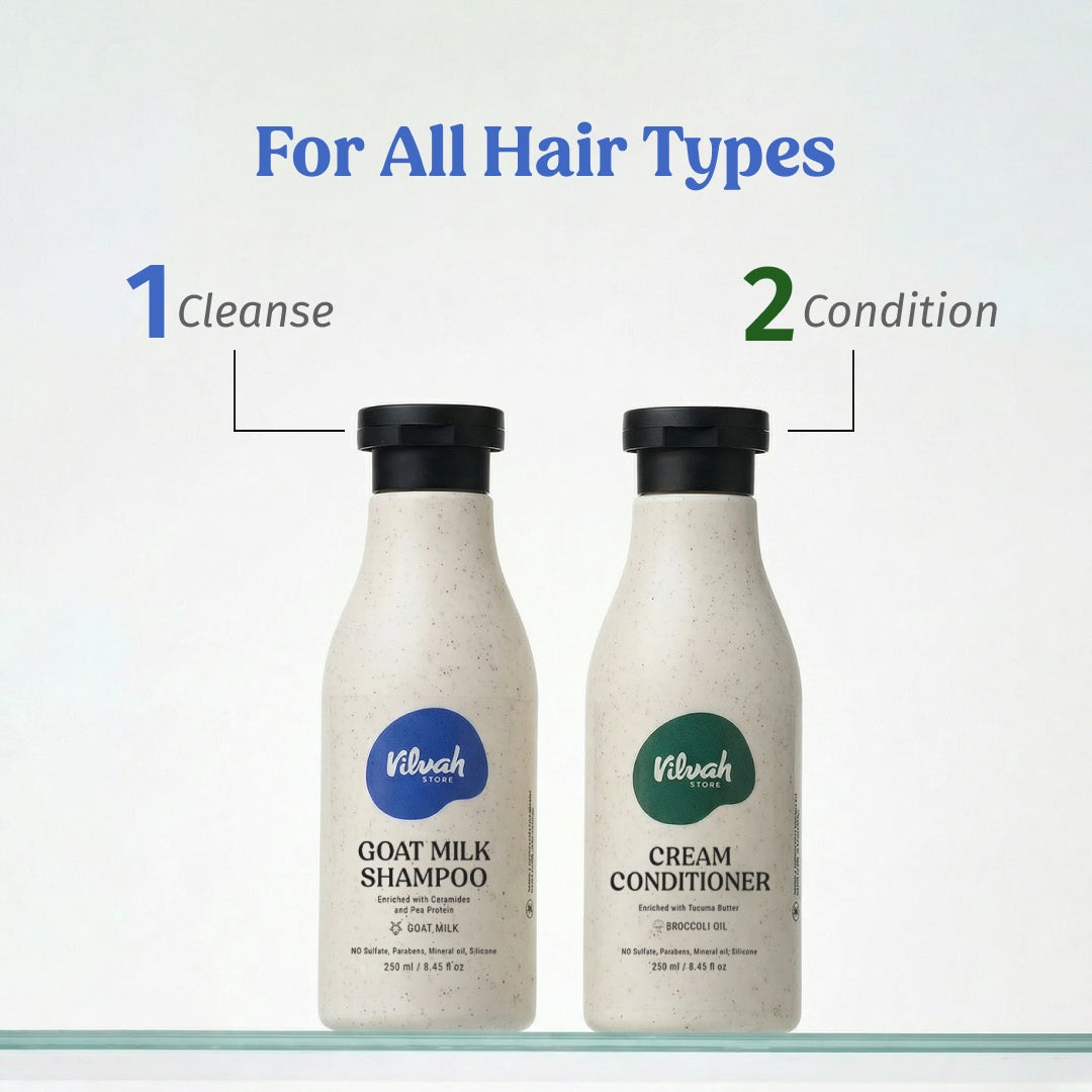 vilvah bestseller hair combo for all hair types