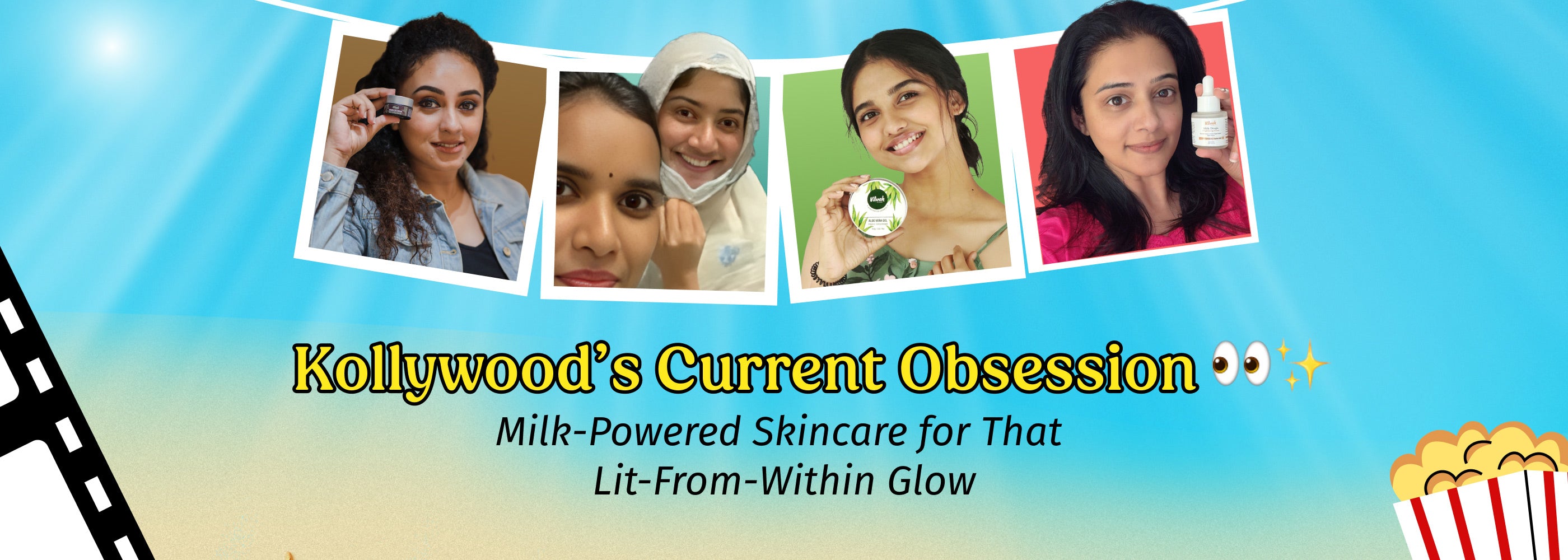 vilvah milk powered skincare