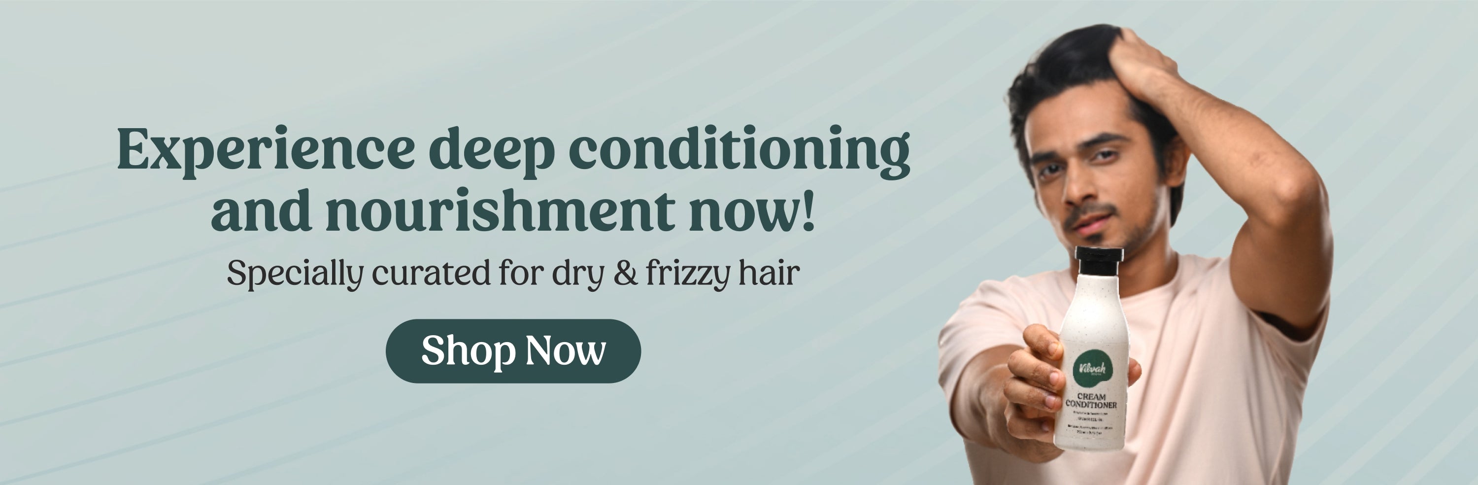 vilvah cream conditioner for dry and frizzy hair
