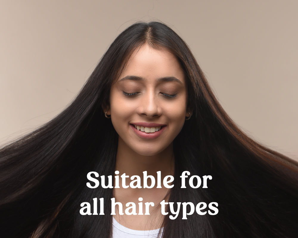 Vilvah's frizz free hair combo suits for all hair types