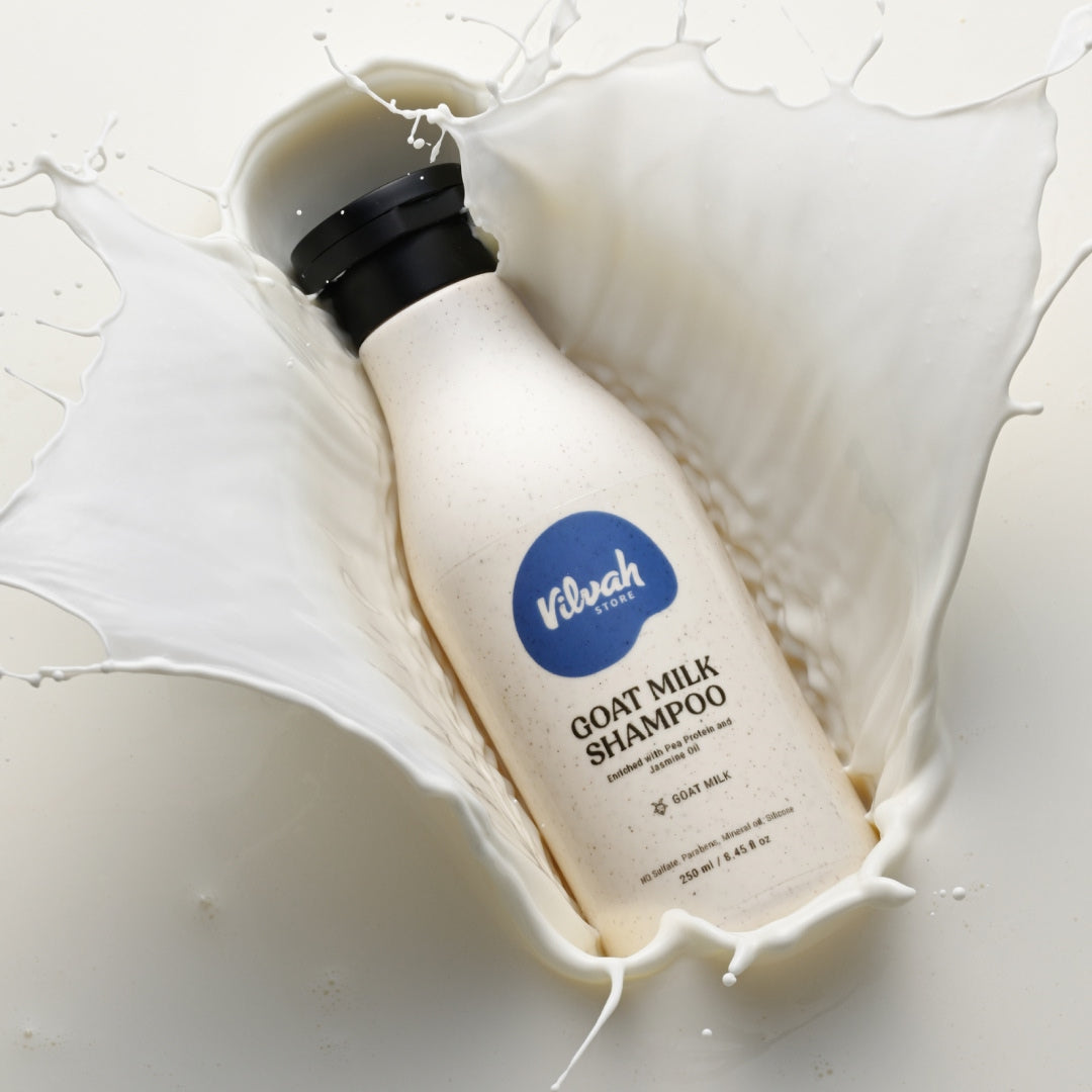 vilvah goat milk shampoo