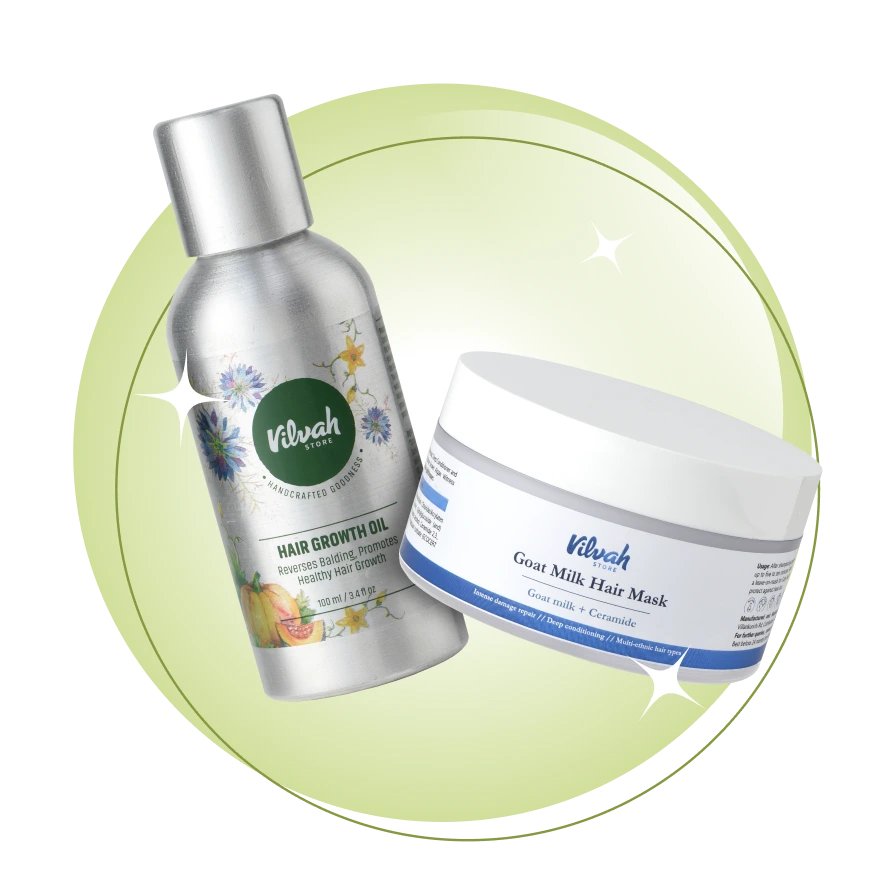 Hair Oil and Mask