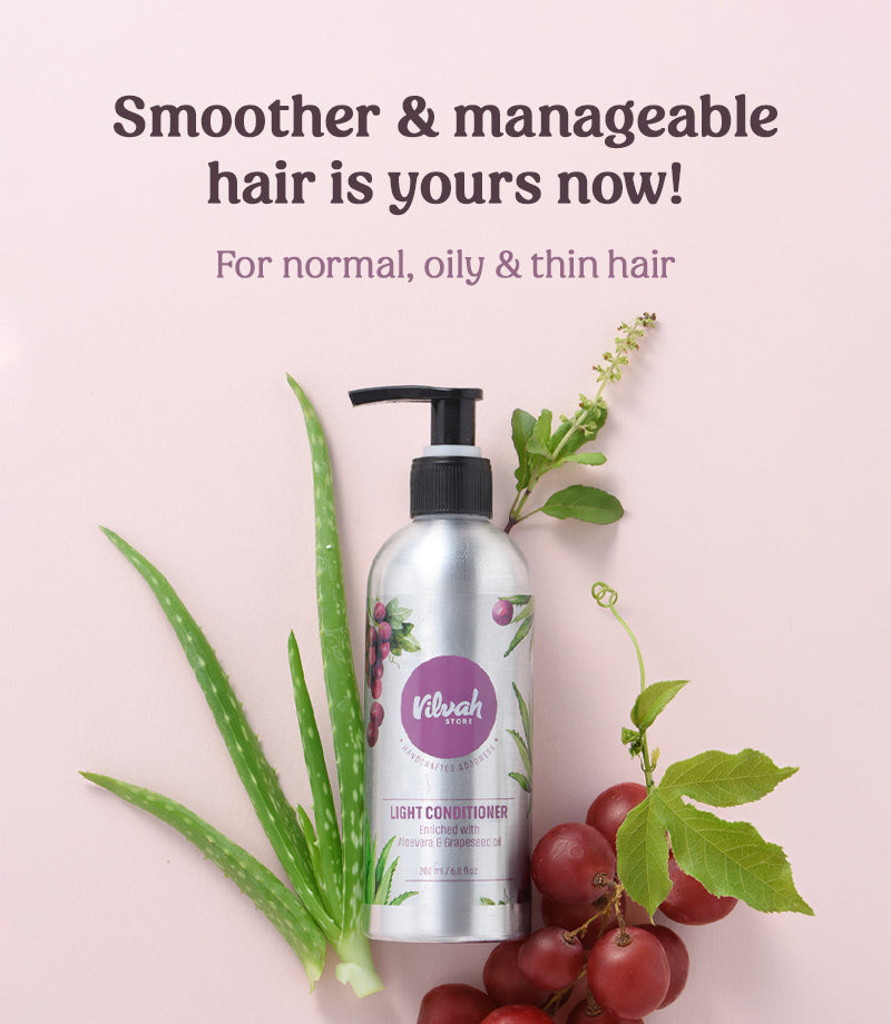 Light Conditioner with natural ingredients - Vilvah