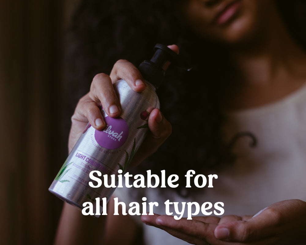 Vilvah's light conditioner suits for all hair types