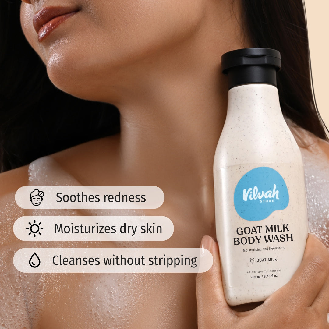 Benefits of Goat Milk Body Wash