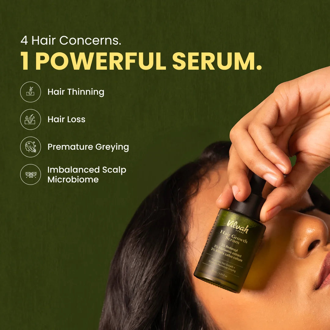 Benefits of Vilvah Hair Growth Serum