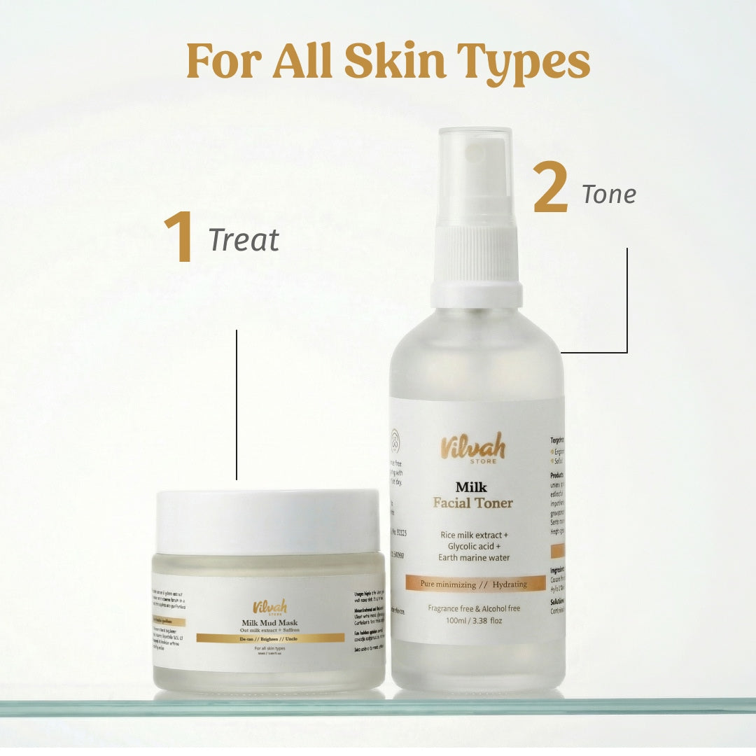 Vilvah Skin Glow Combo suits for all skin types