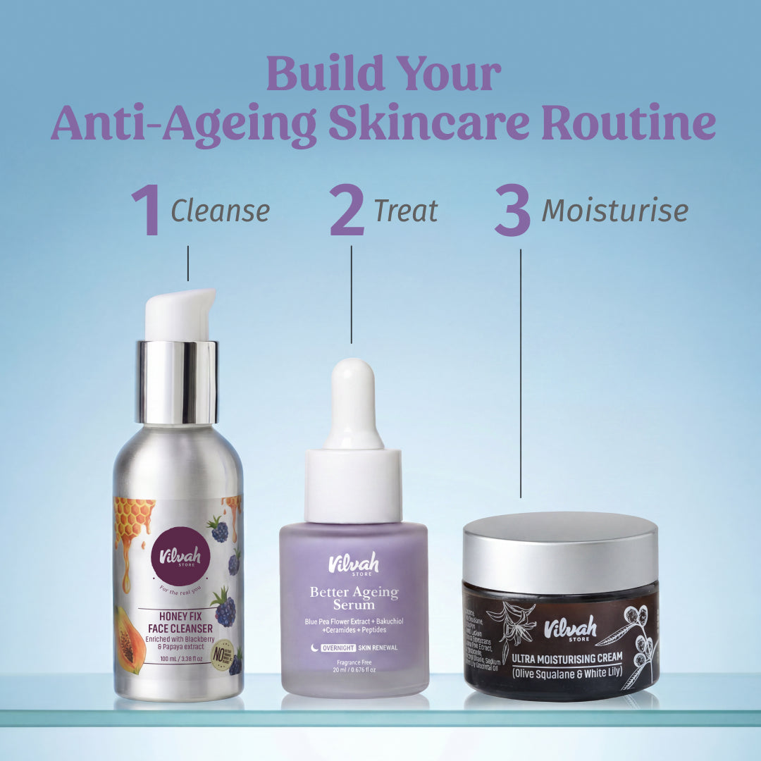 Best Anti-Aging Skincare Routine from Vilvah