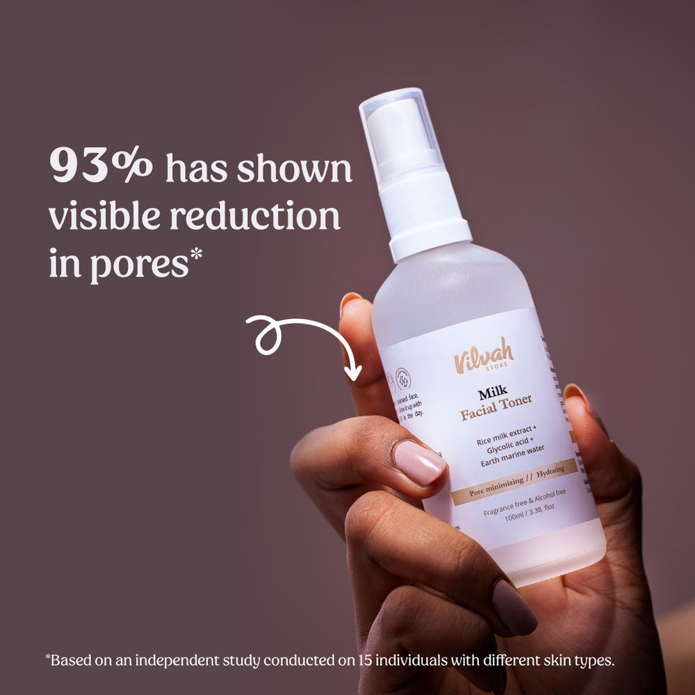 Best Milk Face Toner for Dry & Oily Skin Vilvah
