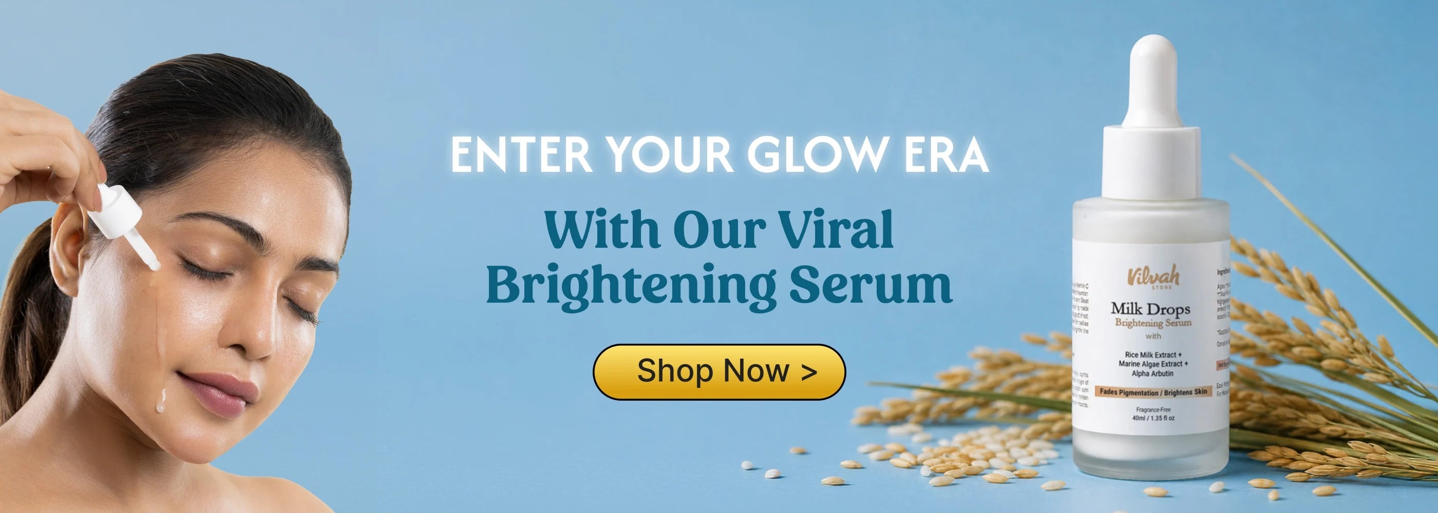 vilvah's viral brightening serum