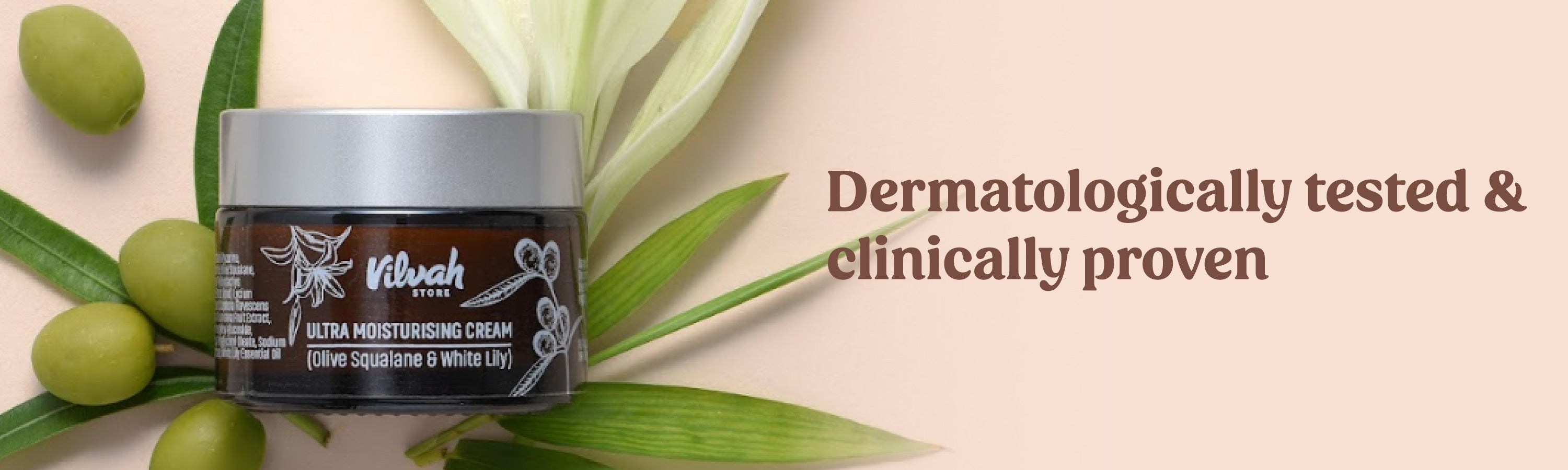 dermatologically tested ultra moisturising cream - Vilvah