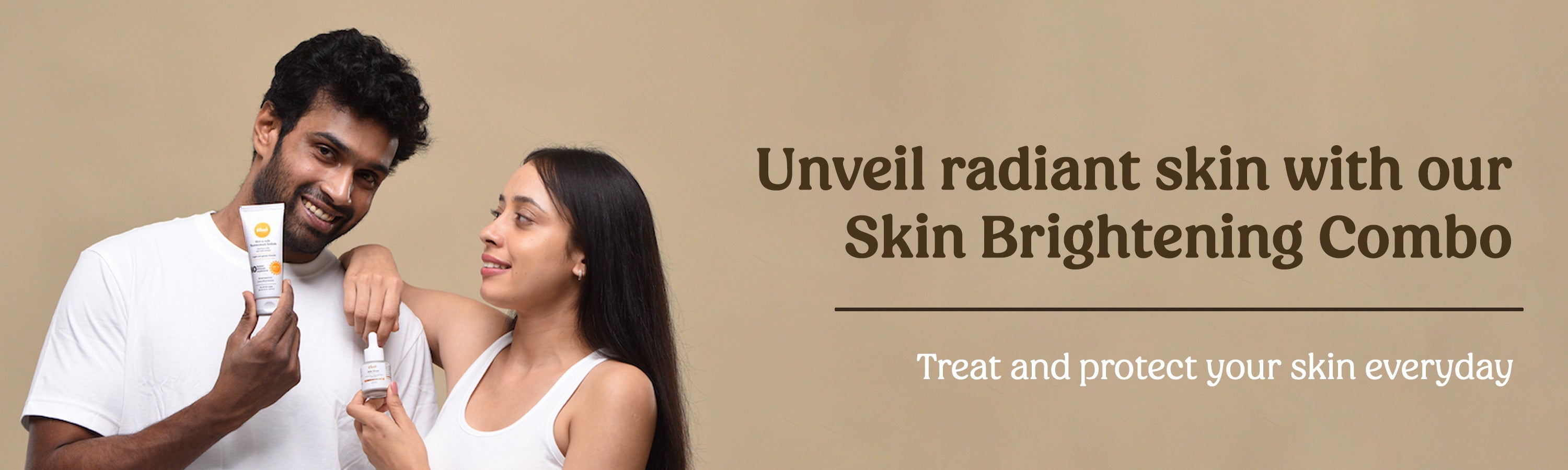 protect your skin with Vilvah's skin brightening combo