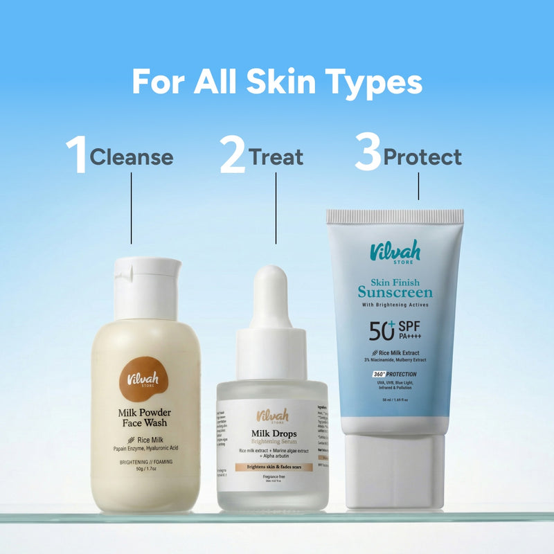 Skin Finish Sunscreen SPF 50+ PA++++ | No White Cast