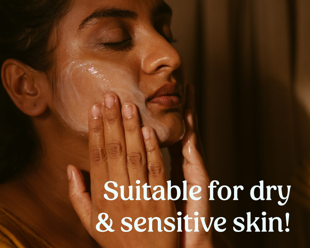 face wash cream​ for dry and sensitive skin - Vilvah