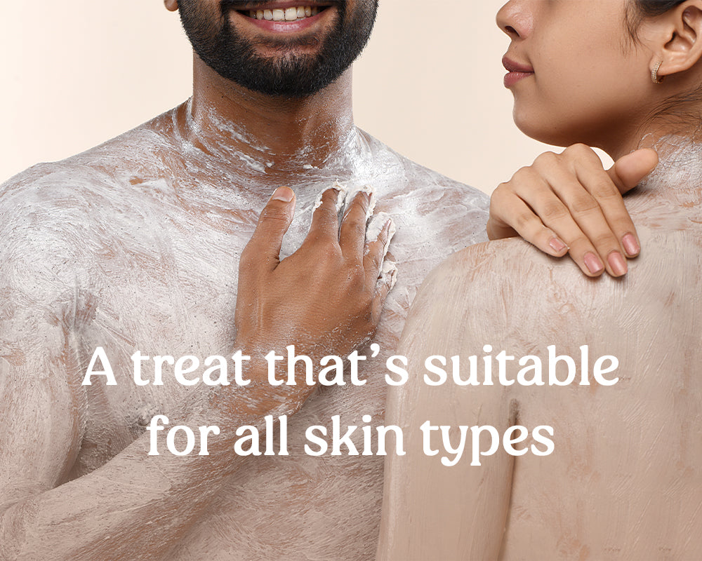 instructions to use body polishing combo - Vilvah