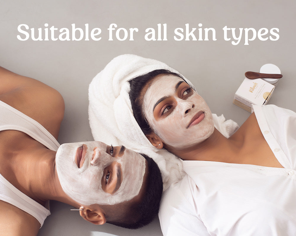 milk mud mask for all skin types - Vilvah