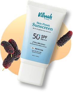vilvah skin finish sunscreen spf50+