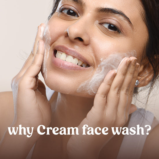 benefits of cream face wash (fragrance free) - Vilvah
