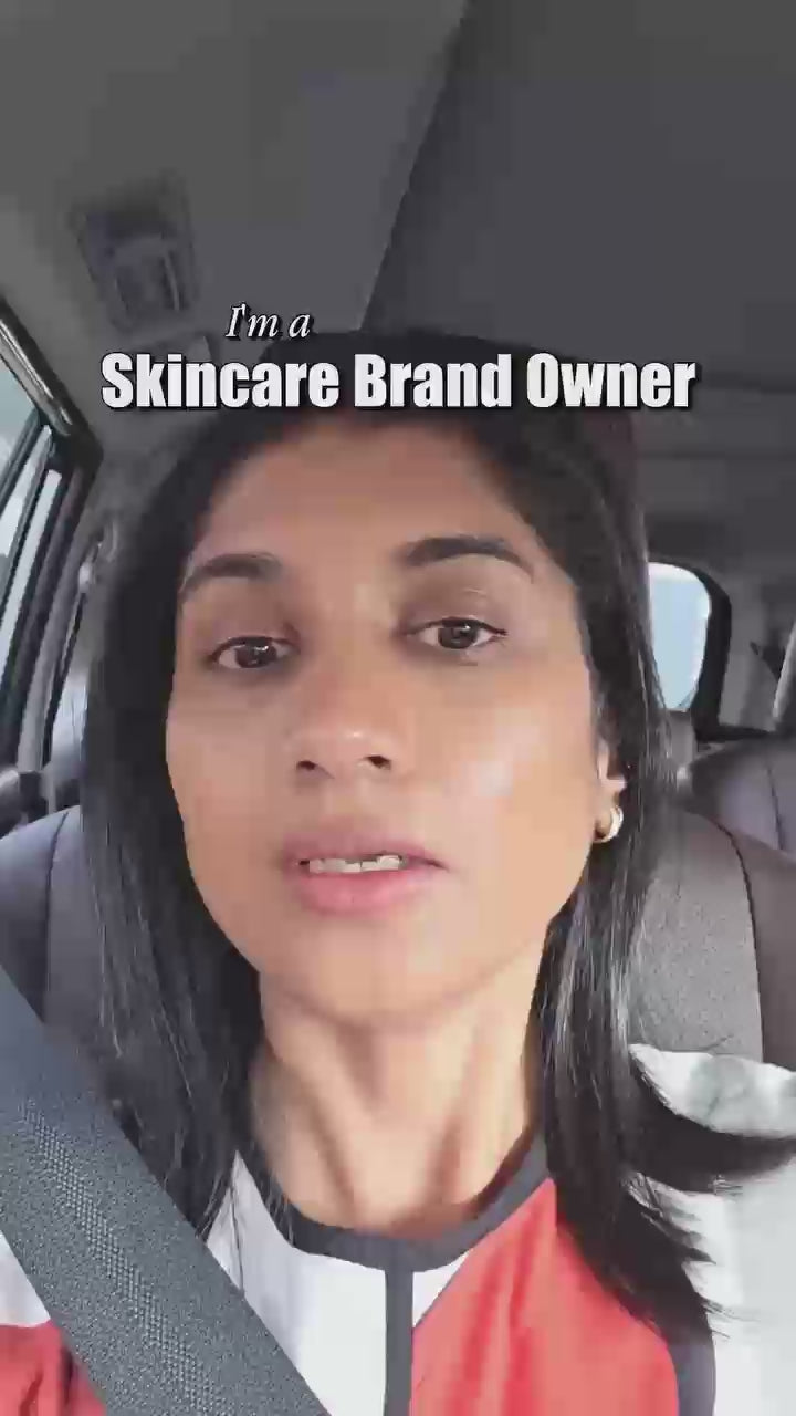 vilvah owner's words on milk drops serum