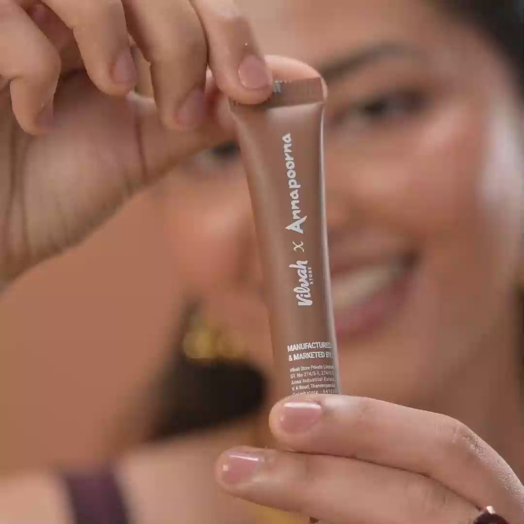 coffee lip balm video - vilvah x annapoorna