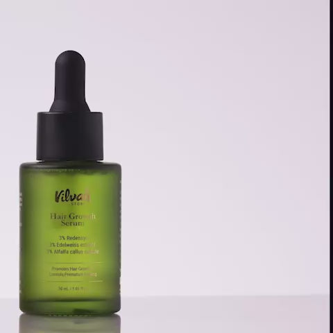 how to use vilvah hair growth serum