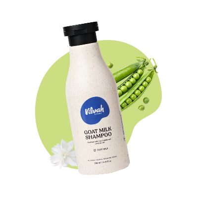 vilvah goat milk shampoo