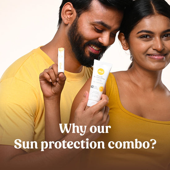 benefits of Vilvah's sun protection combo