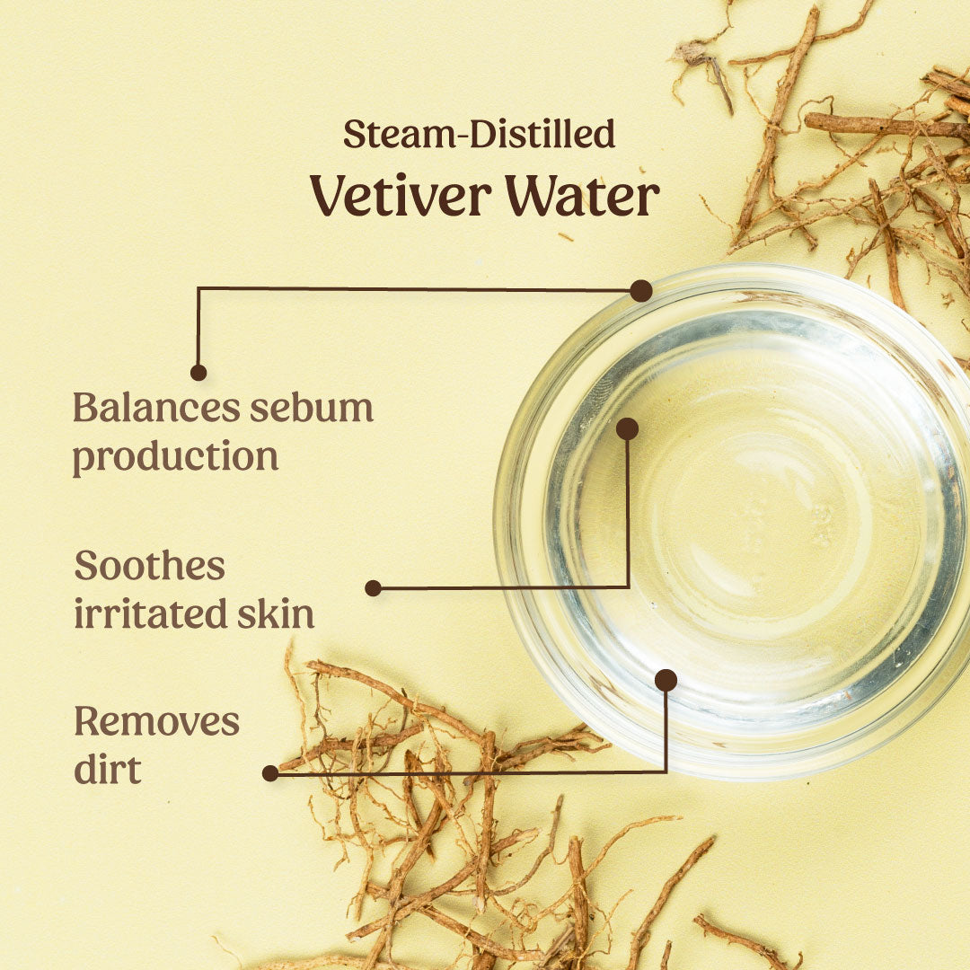 steam distilled vetiver water