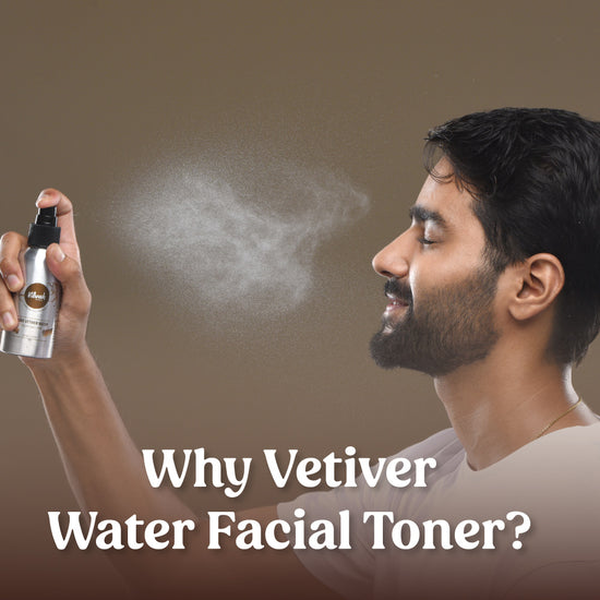 benefits of Vilvah's vetiver water facial toner