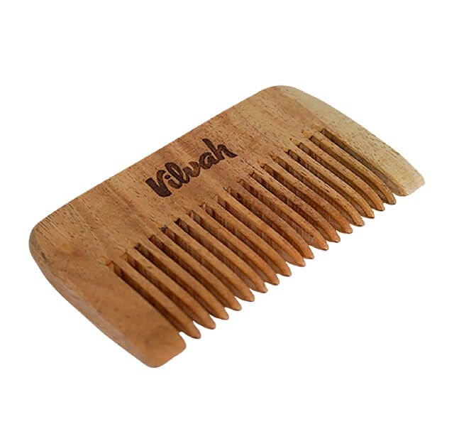 men's comb/ detangling comb - Vilvah